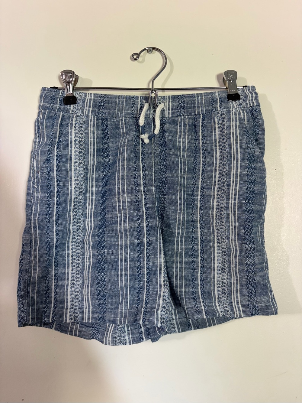 Boys 10/12 Cat & Jack Navy and White Striped Casual Shorts Tote15